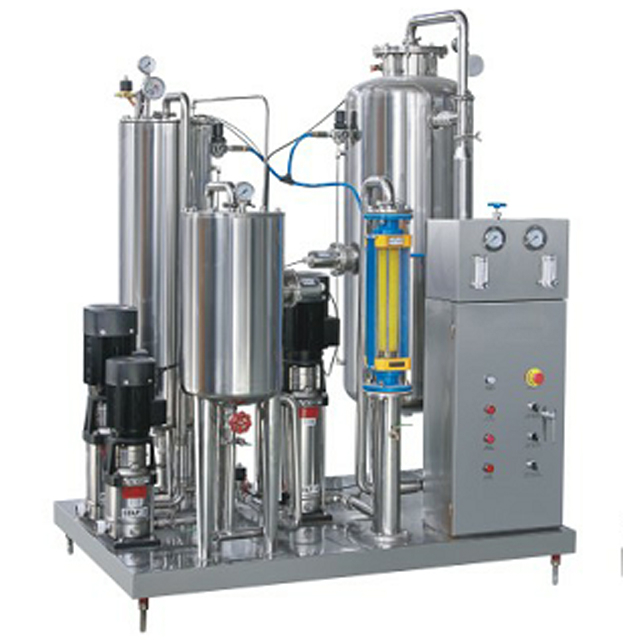 Carbonated drink mixer